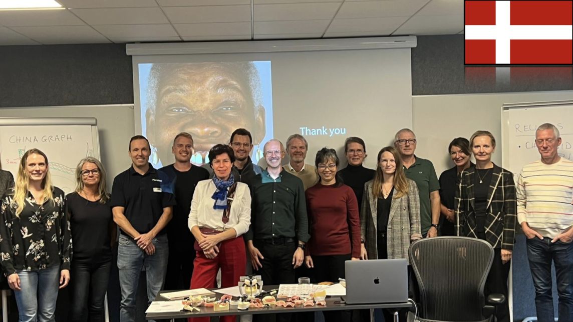 FINLAY'S 2ND VISIT TO DENMARK TO TEACH HIS DENTURE TECHNIQUES